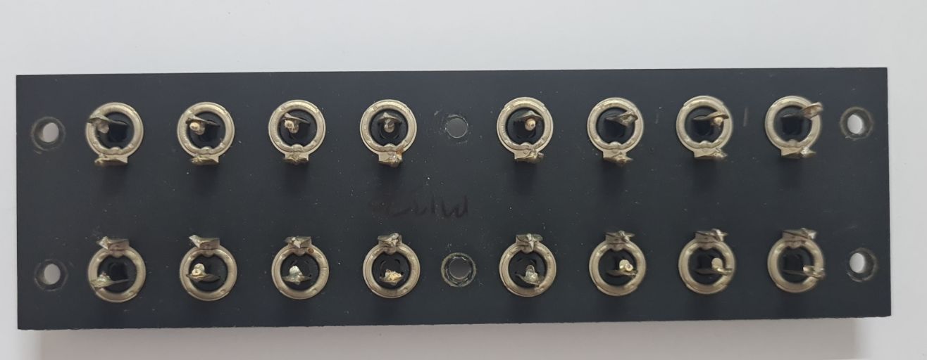 Teac 85-16  paxolin  16 way phono panel