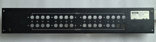 Teac 85-16 rear panel