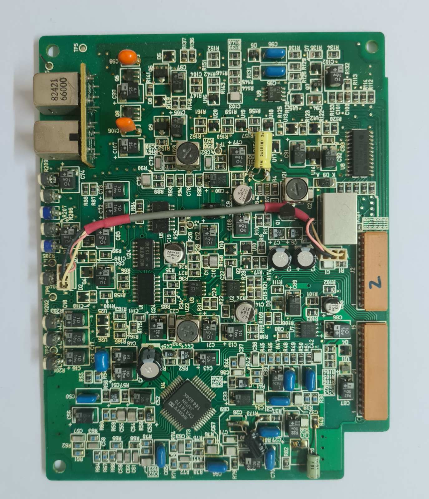 Fostex G16S G24S later version one chip rec play pcb  R/P AMP 8251897-101