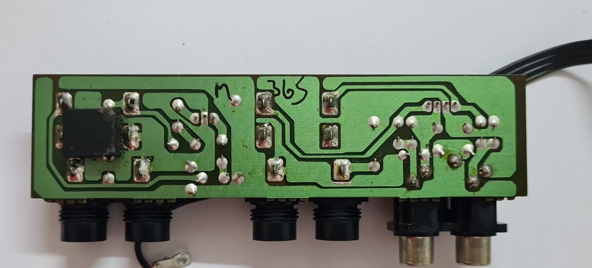 Tascam MM-1 Jalco buss in out pcb