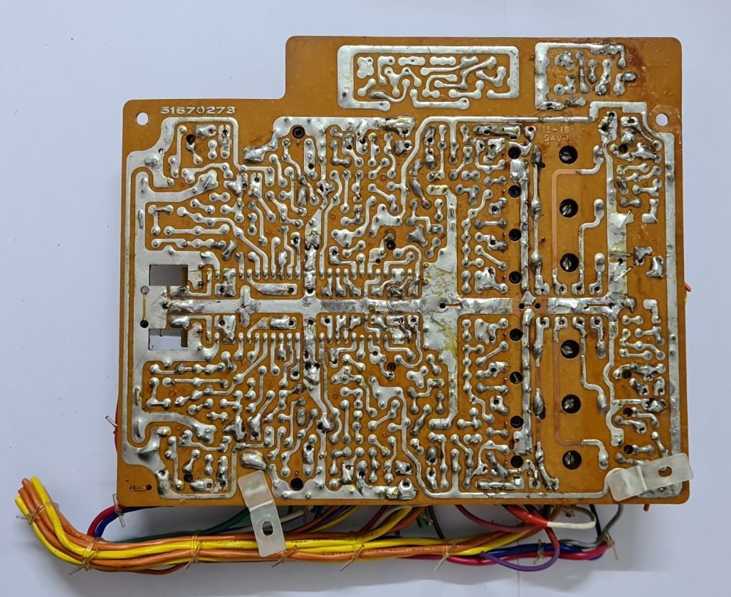 Teac A-360 main rec play amp pcb 51670273