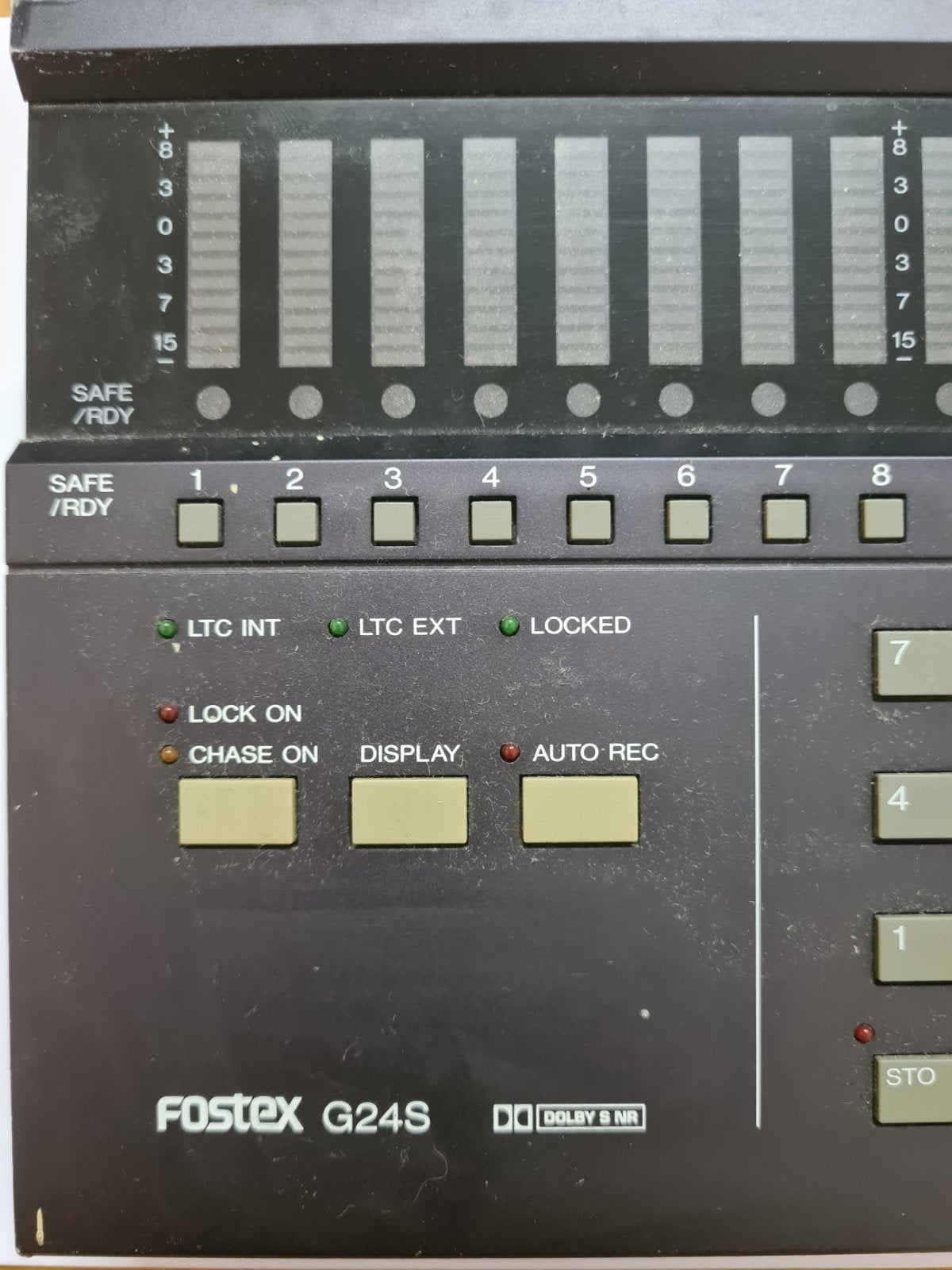 Fostex G24S complete front/remote panel