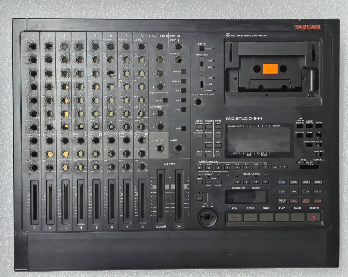 TASCAM MIDI STUDIO 644 COMPLETE SHELL TOP AND BOTTOM