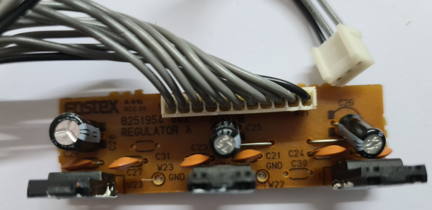 FOSTEX DMT-8VL  PCB 8251954 002  AND 003 REGULATOR