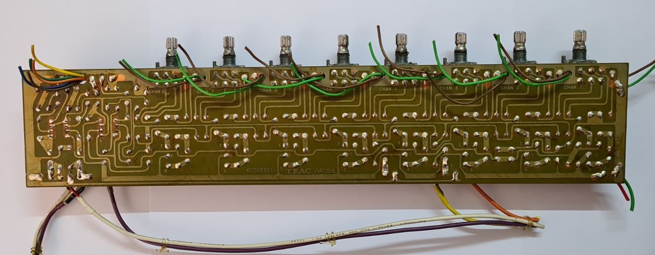 TEAC Series 3 Mixer Tascam series PCB 60502961