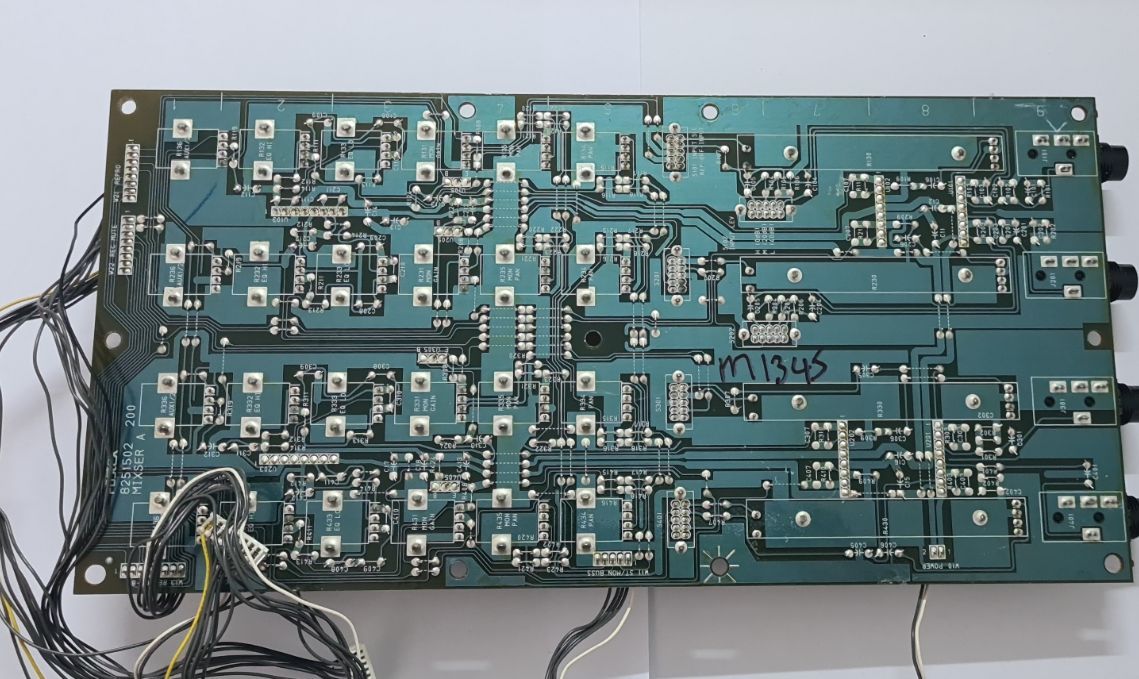 FOSTEX DMT-8VL  PCB 8251502 200 MIXER A PCB DUSTY