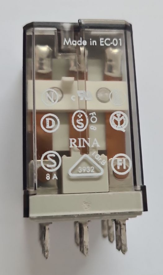 Finder mains Relay 55.13.9.012.5001  3 pole 10 am 250volt