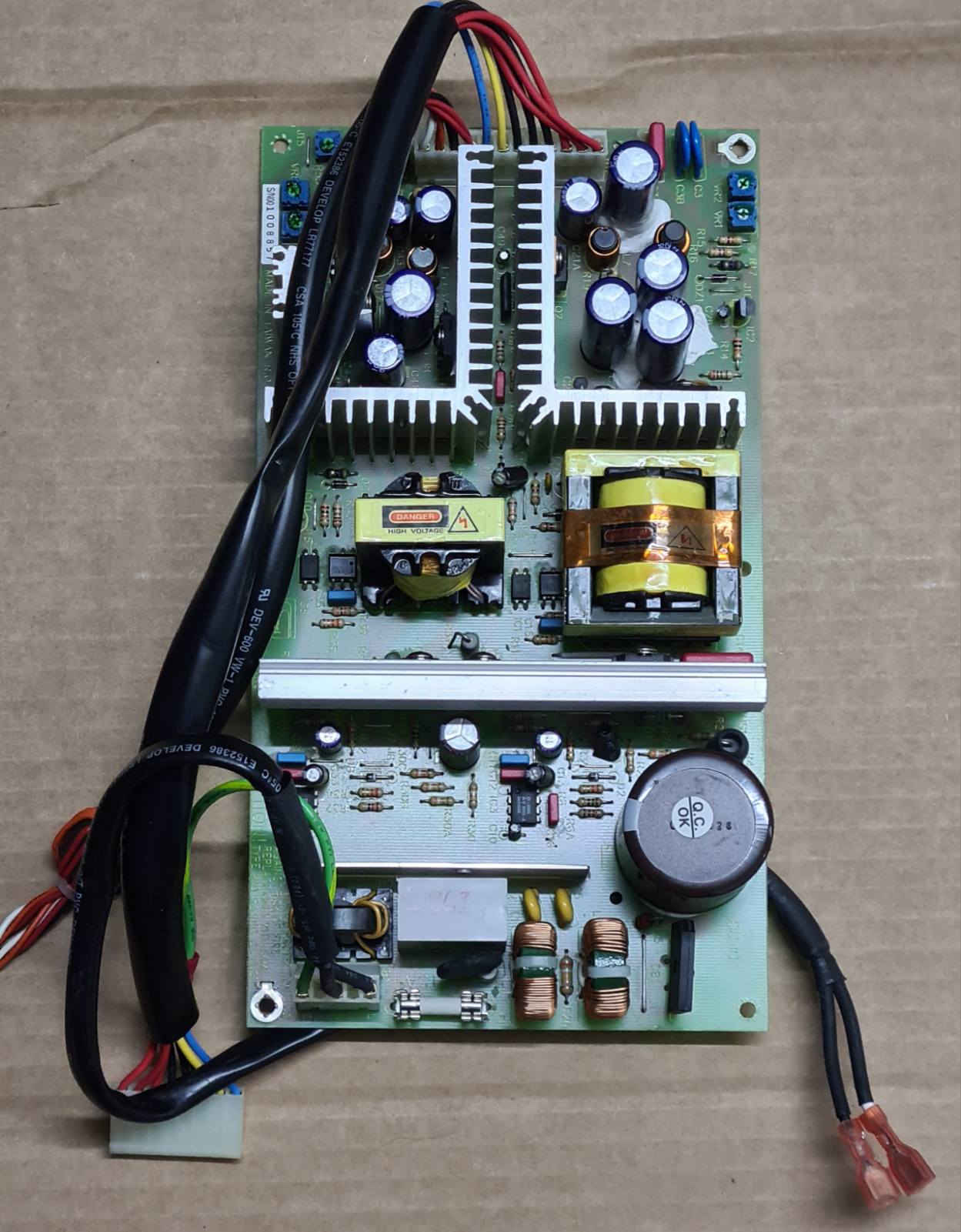 TASCAM MX-2424 POWER SUPPLY PCB SKYNET ELECTRONICS