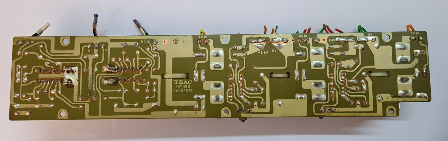 TEAC Series 3 Mixer Tascam series power supply PCB 60503570