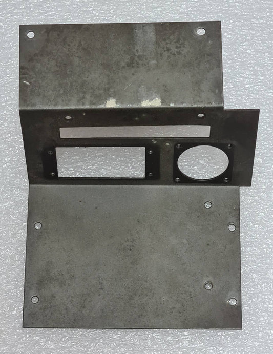 Teac 85-16 metal plate panel rear multiway and round pin panel