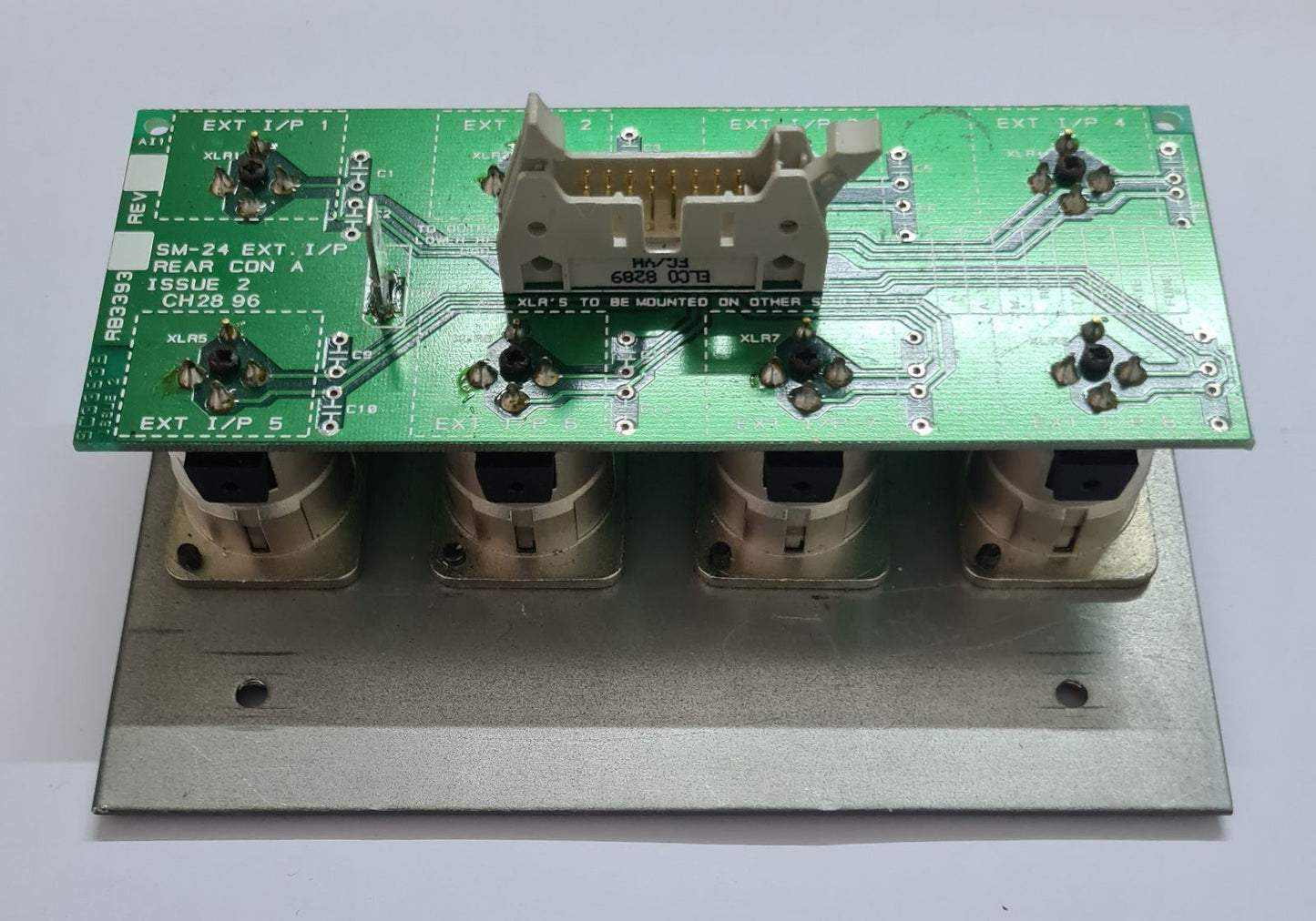 Soundcraft SM-24 EXT I/P PCB SC3393B ISS 2