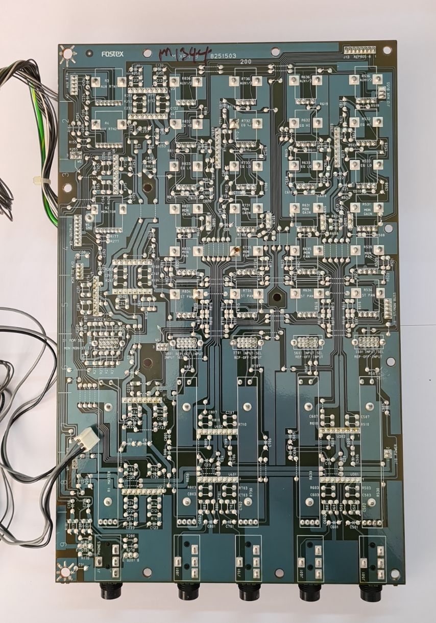 FOSTEX DMT-8VL  PCB 8251503 200 MIXER B PCB DUSTY