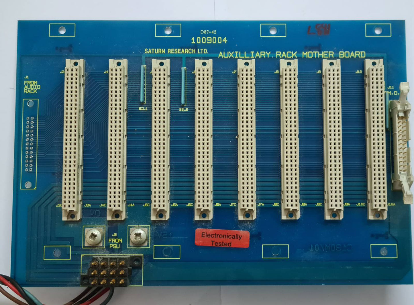 SATURN RESEARCH AUX RACK MOTHER BOARD 1009004