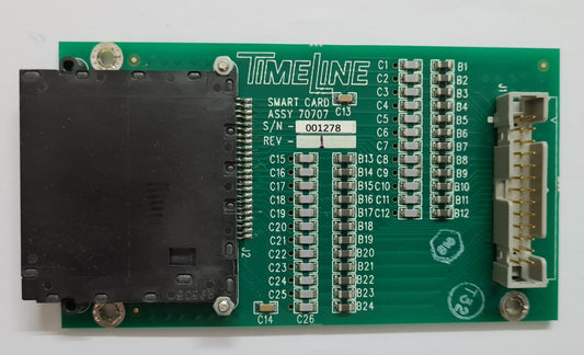 TIMELINE MX-2424 SMART CARD PCB 70707