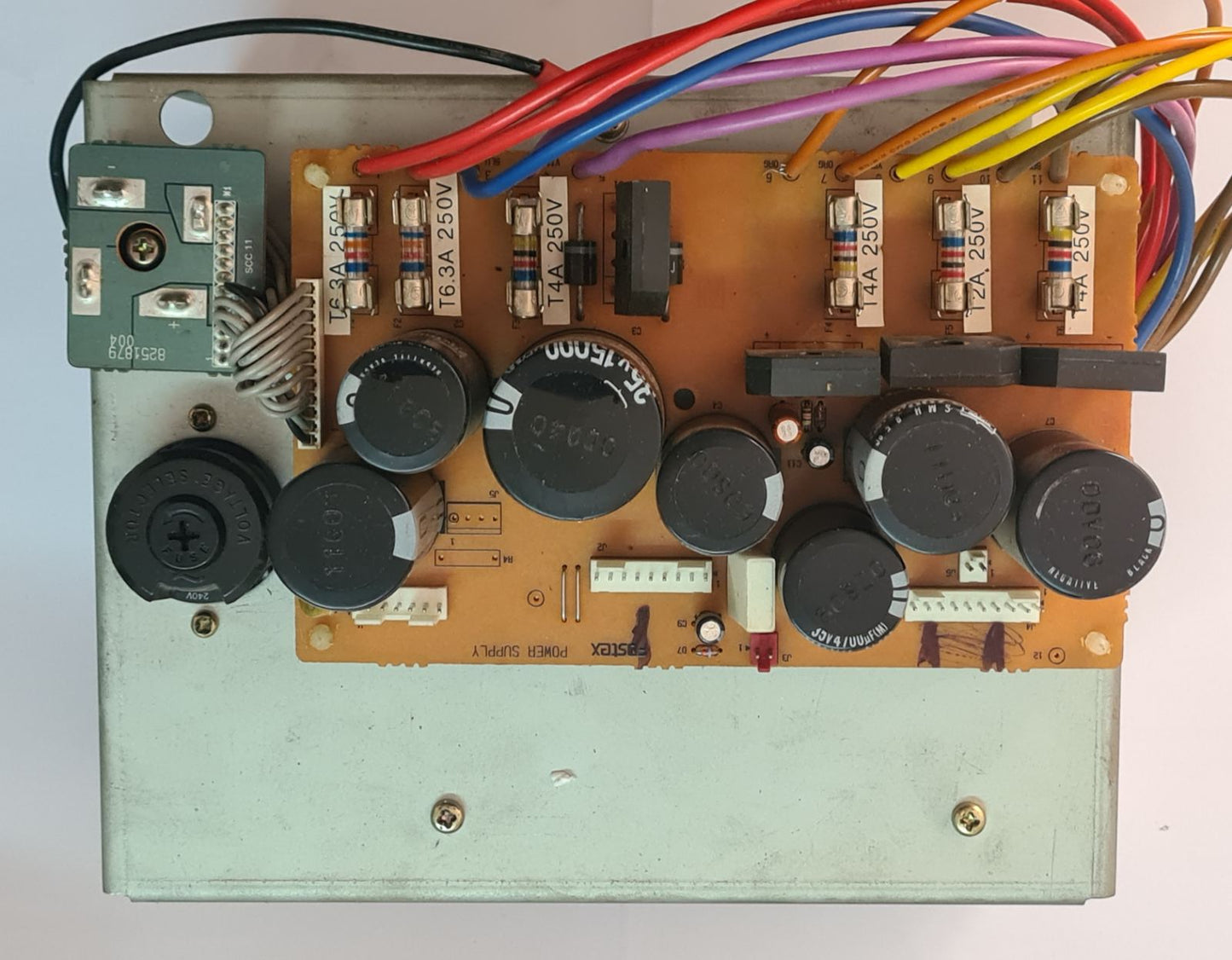 Fostex G24S transformer 8242168 230 volt and power supply pcb