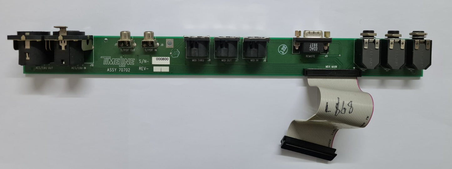 TIMELINE MX-2424 INPUT PCB 70702