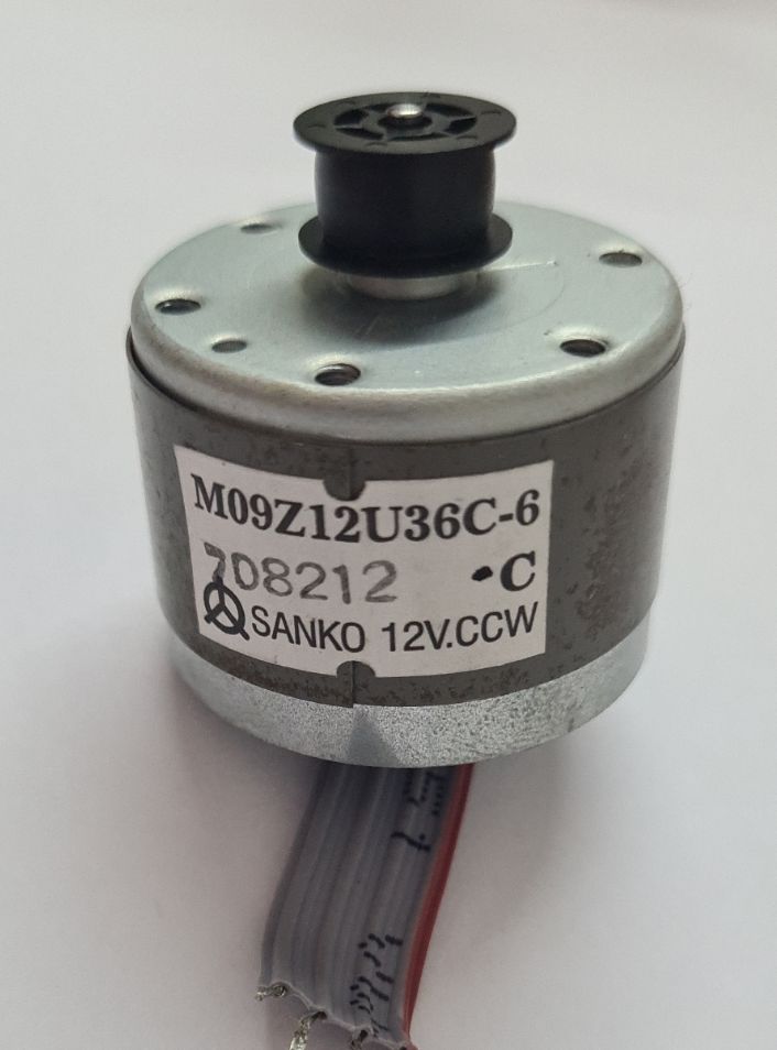 Tascam 322 capstan motor SANKO M09Z12U36C-6 12 VOLT CCW