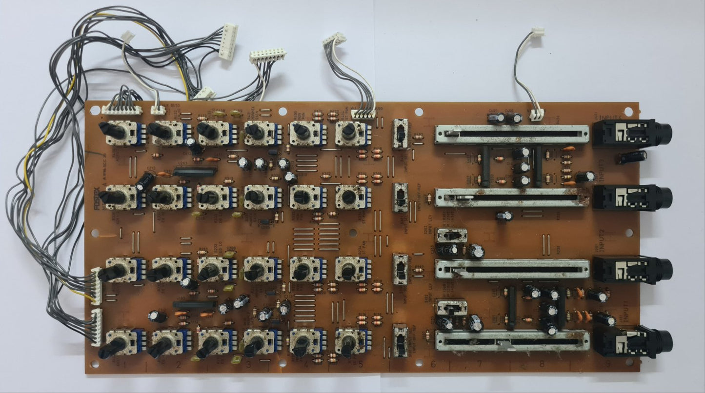 FOSTEX DMT-8VL  PCB 8251502 200 MIXER A PCB DUSTY