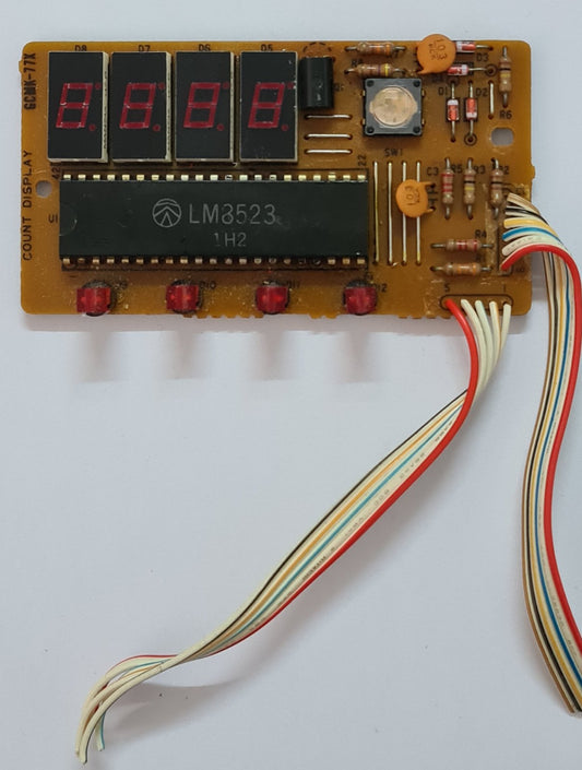 FOSTEX 250 COUNTER DISPLAY PCB  8251020000