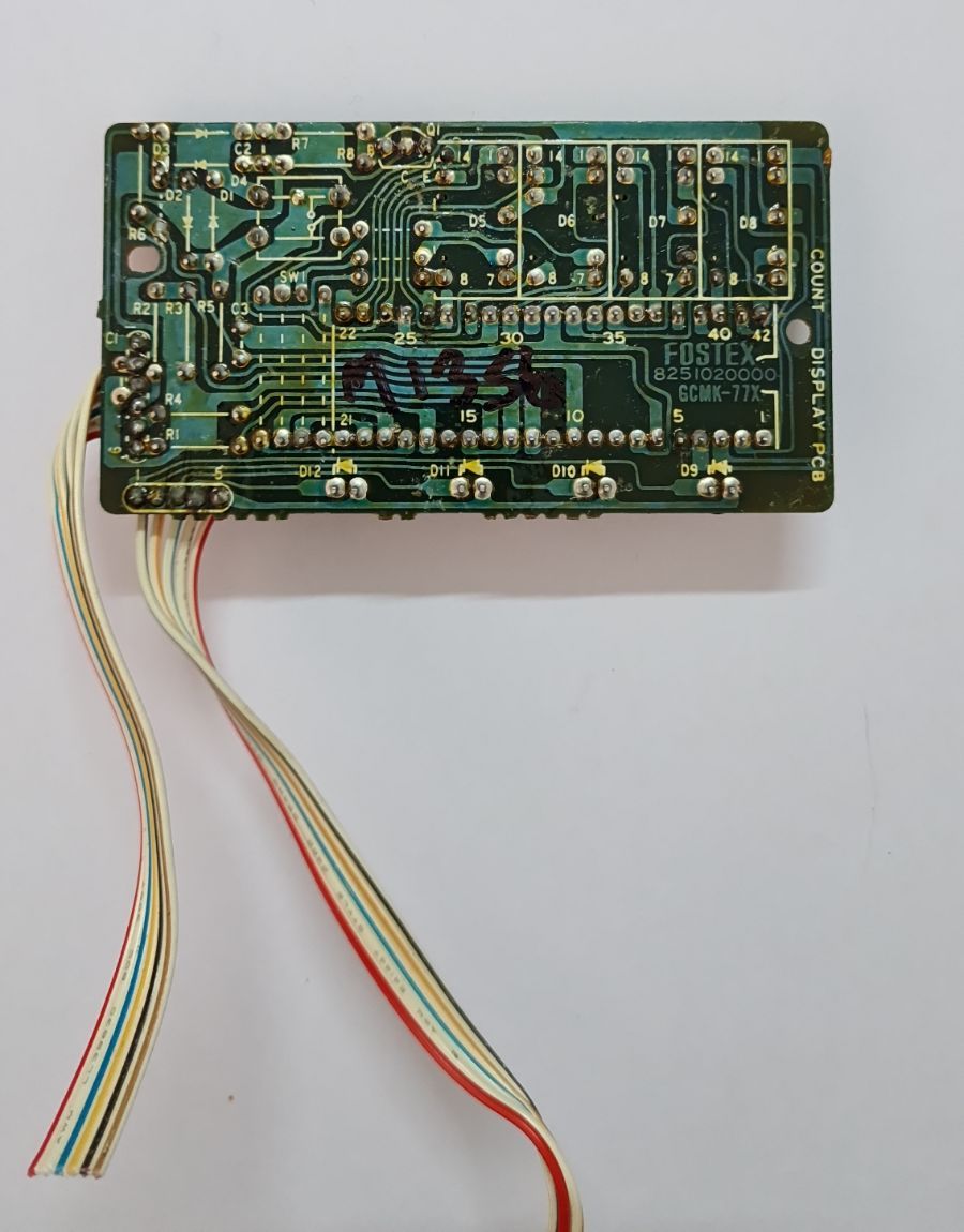 FOSTEX 250 COUNTER DISPLAY PCB  8251020000