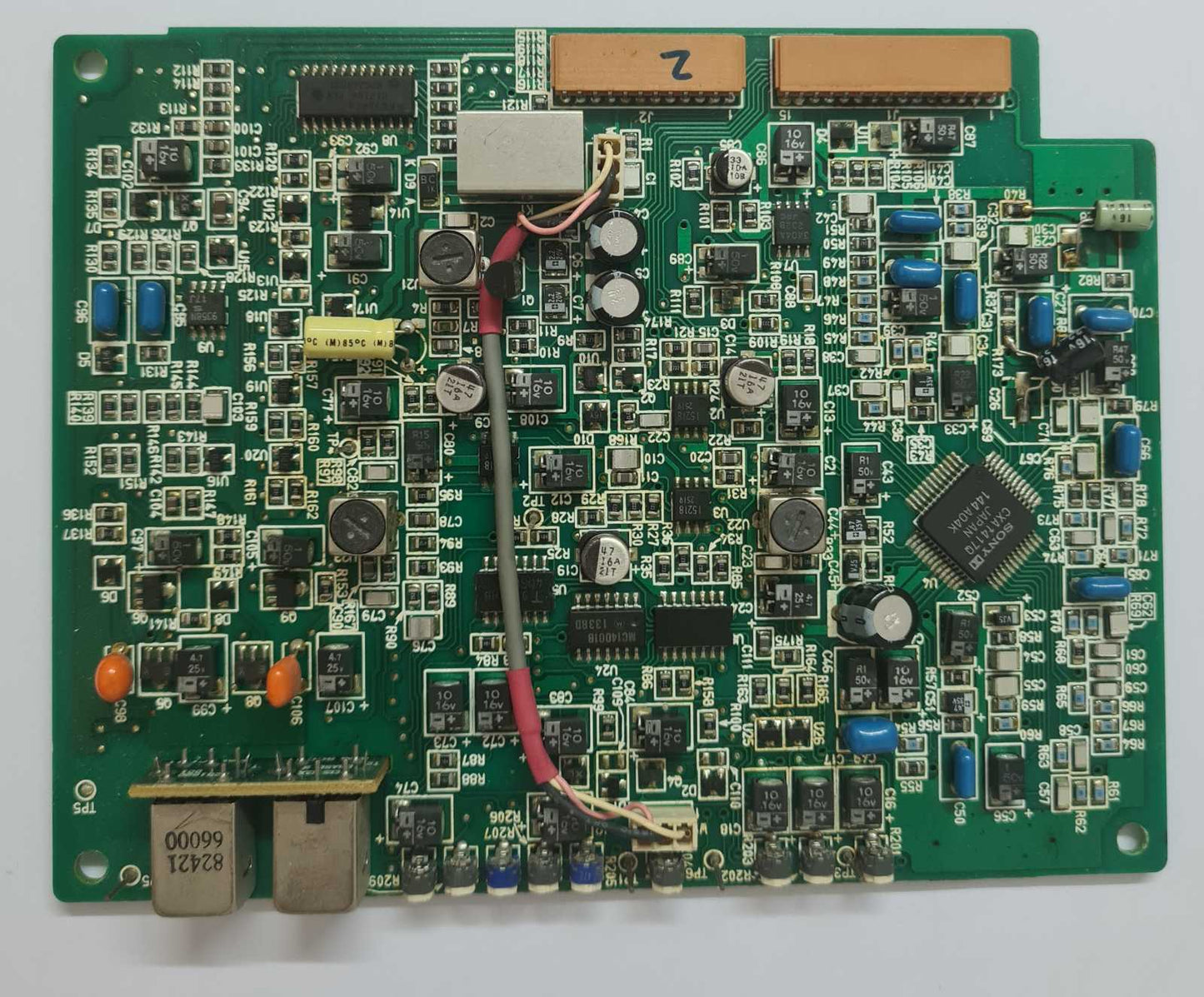 Fostex G16S G24S later version one chip rec play pcb  R/P AMP 8251897-101