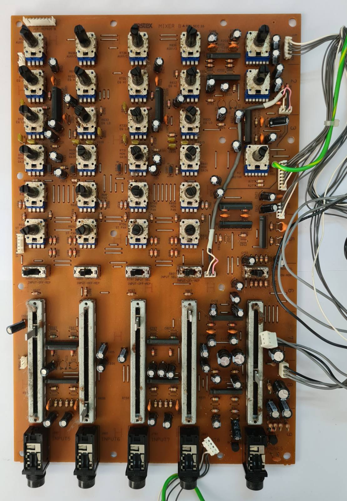 FOSTEX DMT-8VL  PCB 8251503 200 MIXER B PCB DUSTY