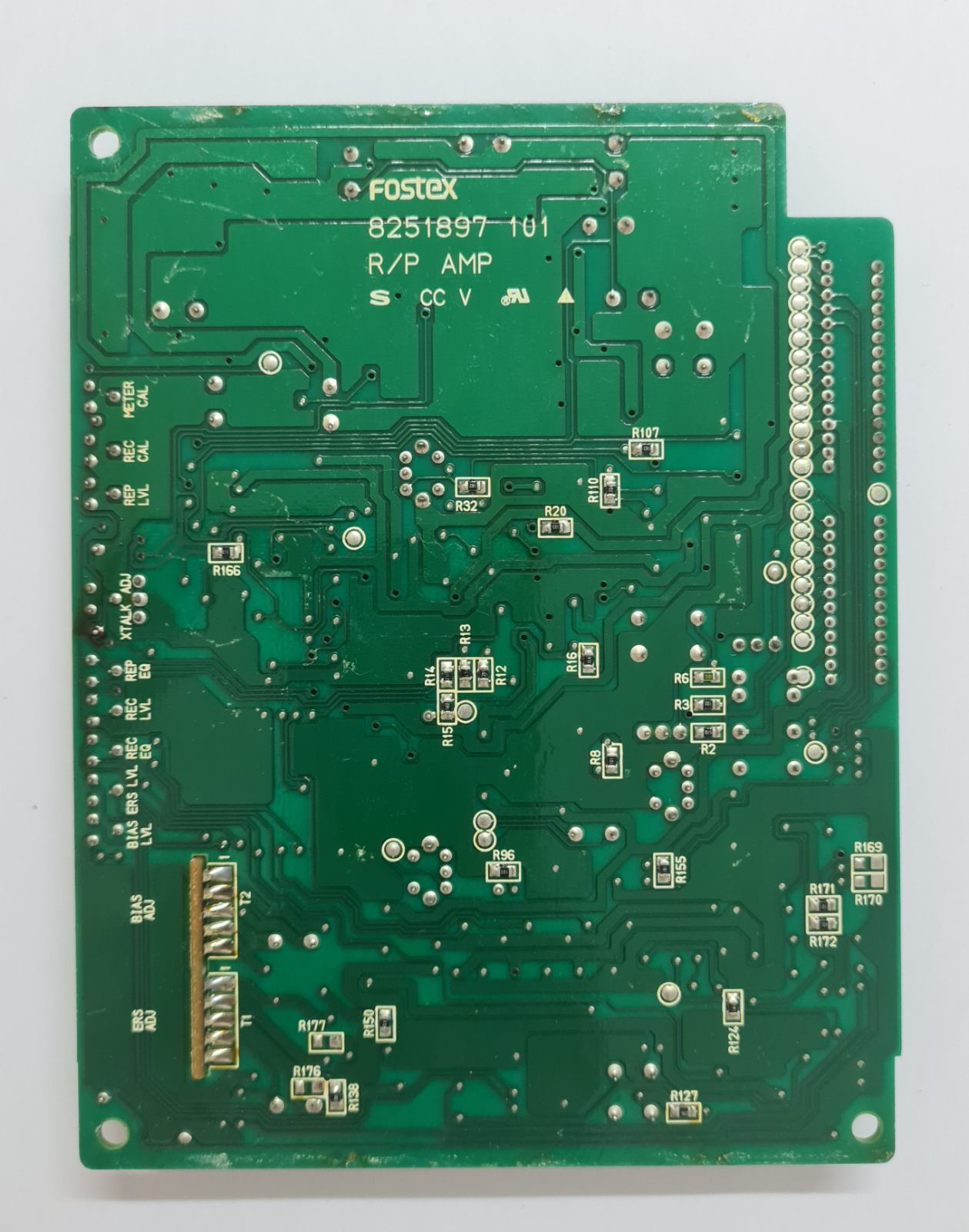 Fostex G16S G24S later version one chip rec play pcb  R/P AMP 8251897-101