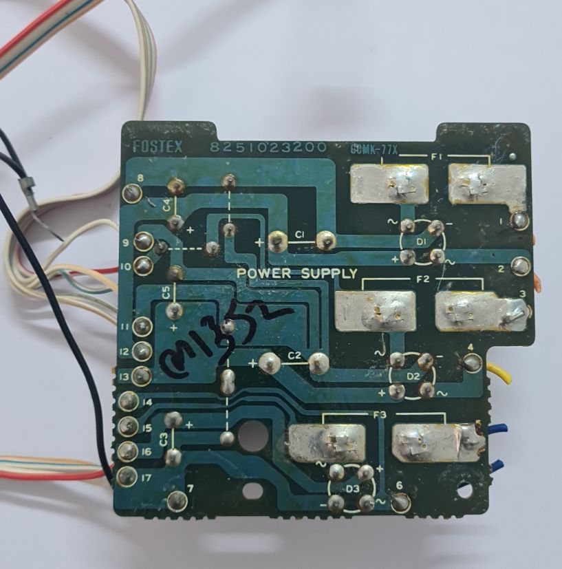 FOSTEX 250 POWER SUPPLY PCB 8251023200