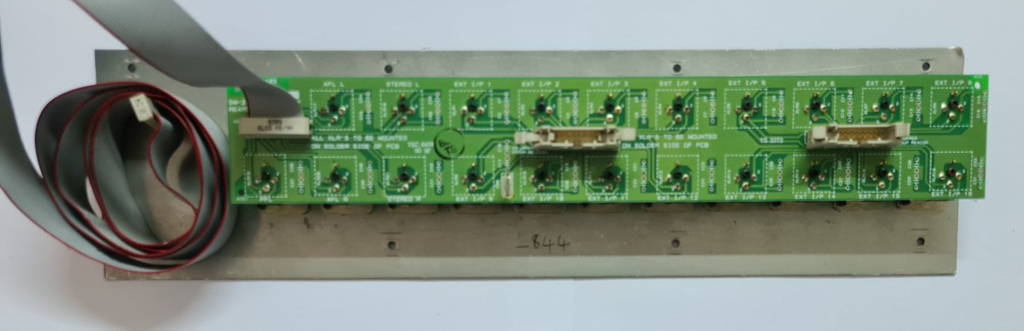 Soundcraft SM-24 rearcon pcb lower SC3405B