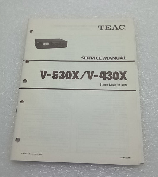 Teac V-430SX V-530X SERVICE MANUAL