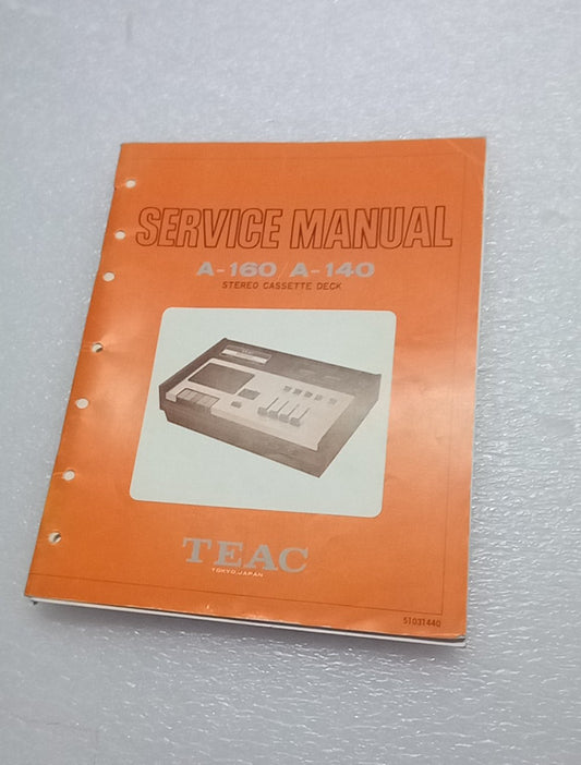 Teac A-140 A-160 SERVICE MANUAL