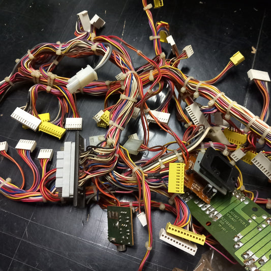 Tascam 48-OB full cable loom with some connectors and some pcbs