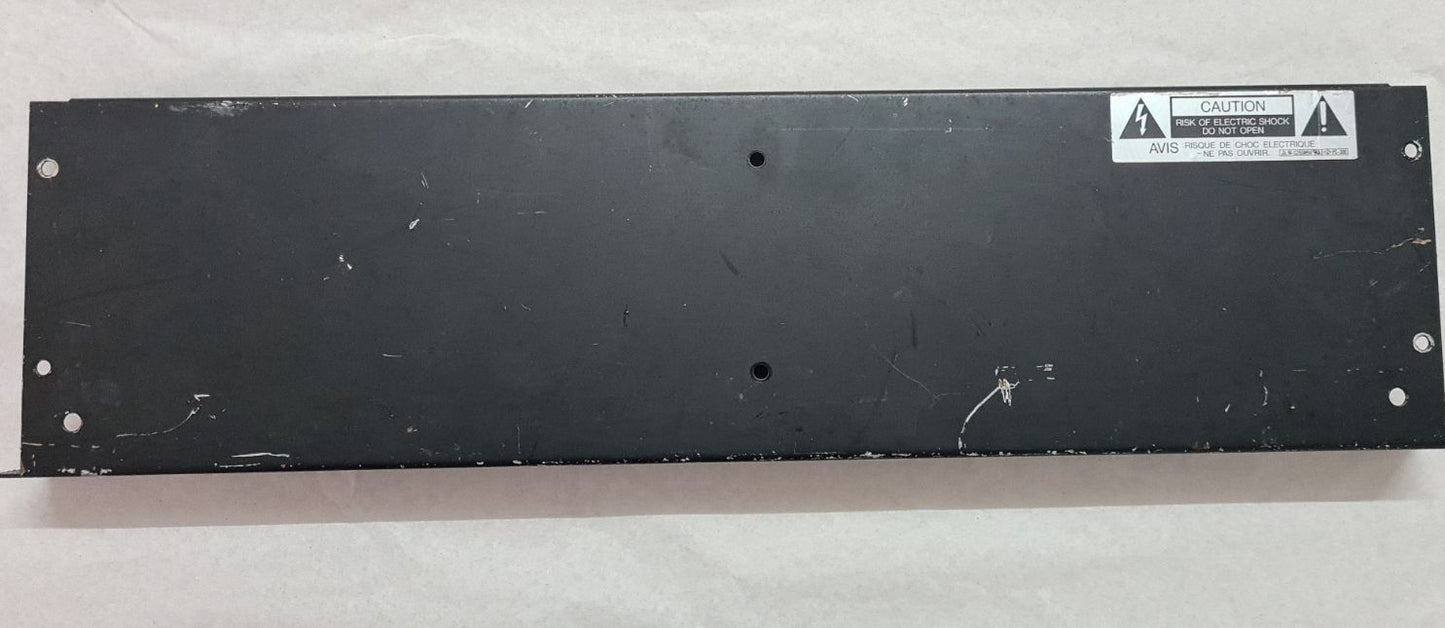 TASCAM TSR-8 LOWER BACK BOTTOM PANEL CAUTION LABEL