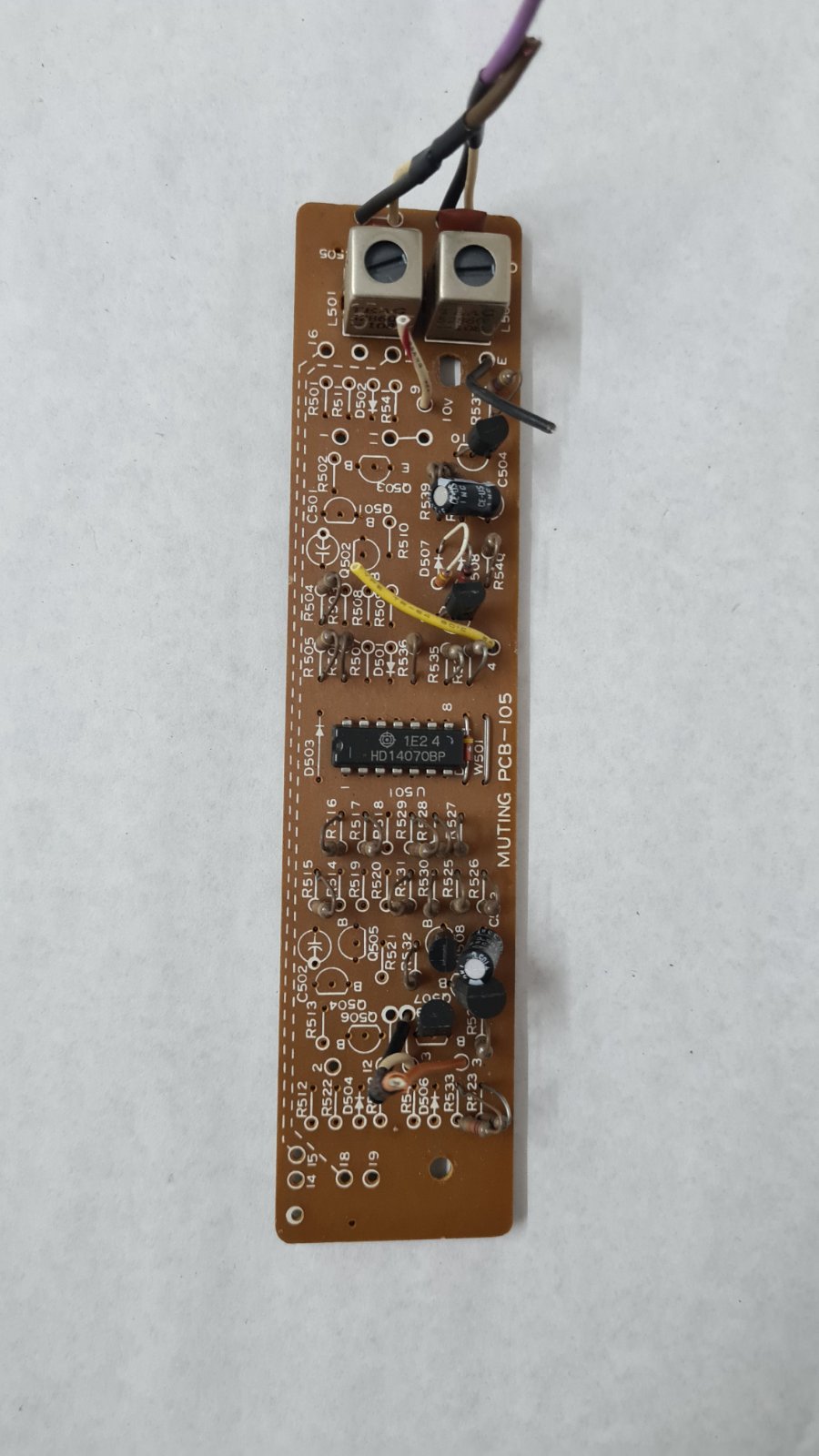 Tascam 133 Muting PCB 105 5210072900