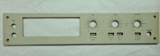 TEAC X-10R LOWER FRONT PANEL