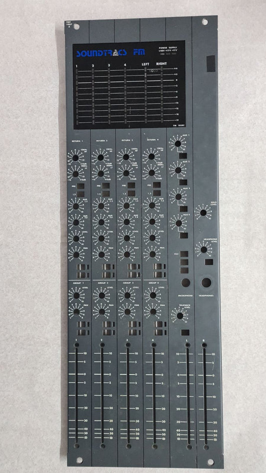 Soundtracs FM-1058C metal VU channel panel ( metal only)