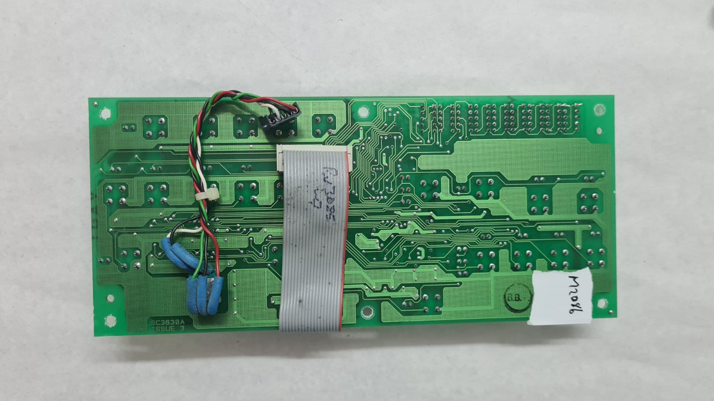 Soundcraft ghost SC3630A ISSUE 3 CPU Display pcb