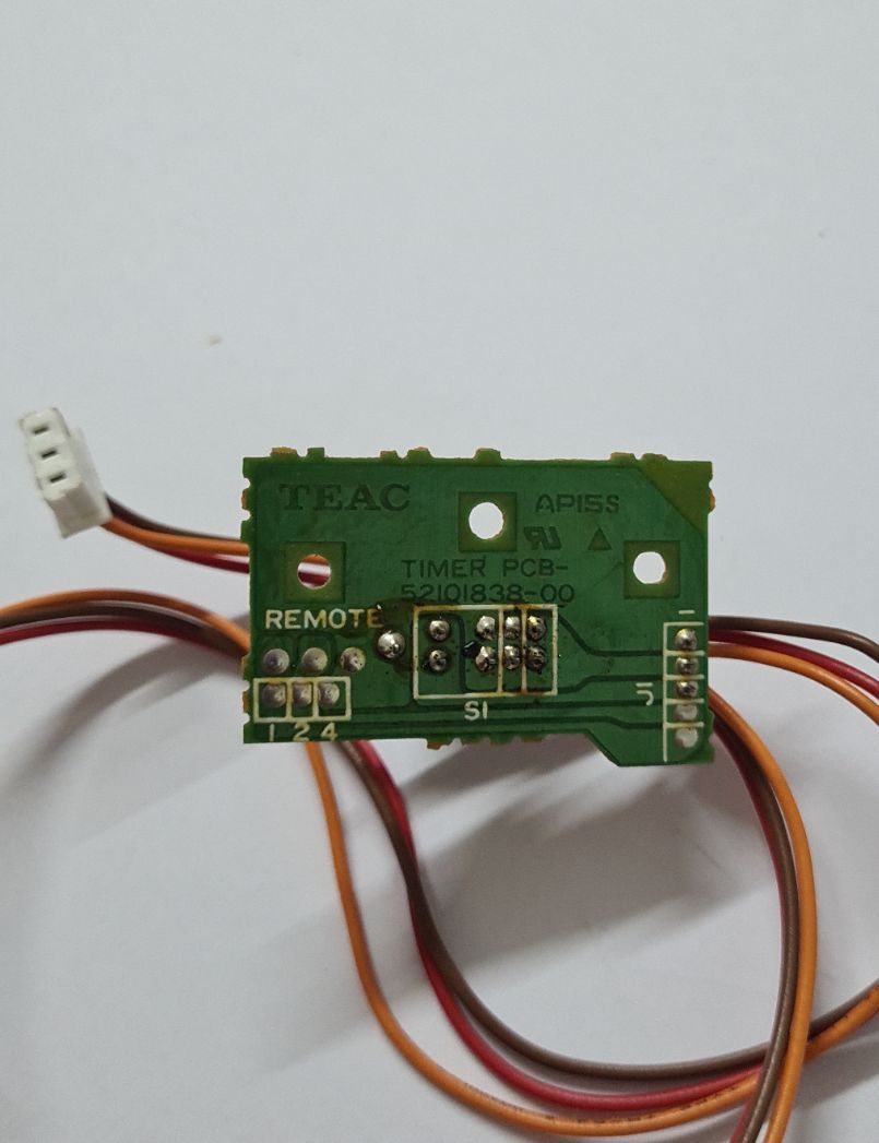 Teac 112R timer pcb 52101838-00