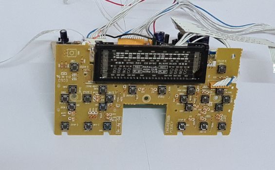 TASCAM 202MKV 202MK5 PCB KEY E90352700B DISPLAY AND CONTROL PCB E90352800B