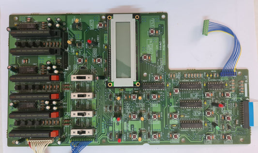 Tascam 564 key pcb and lcd display e900393-00a