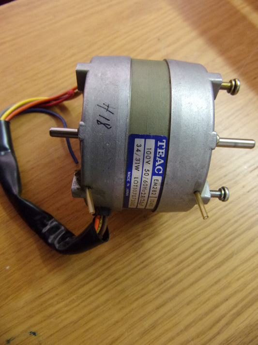 TEAC  EM282 Capstan motor used in A-3340S A-3340  A-3300SX A-2300SX and other models