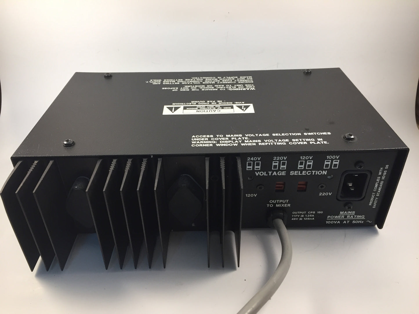 Soundcraft CPS-150 CPS150 Console Power Supply