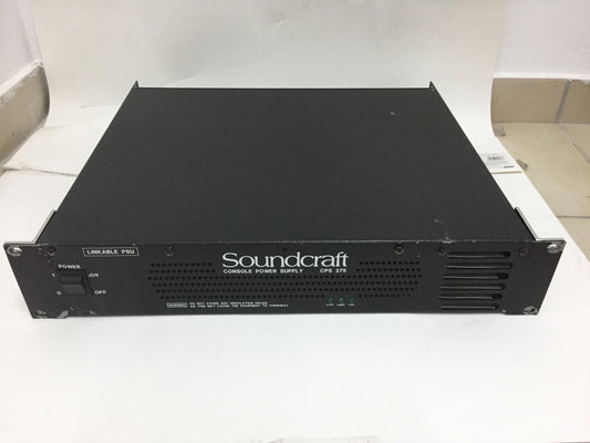 Soundcraft CPS-275 CPS275 Console Power Supply