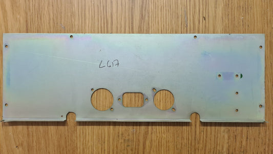 Teac A-4010S base inner back rear panel metal