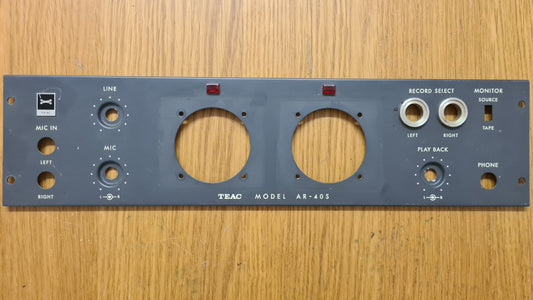 Teac A-4010S model AR-40S panel