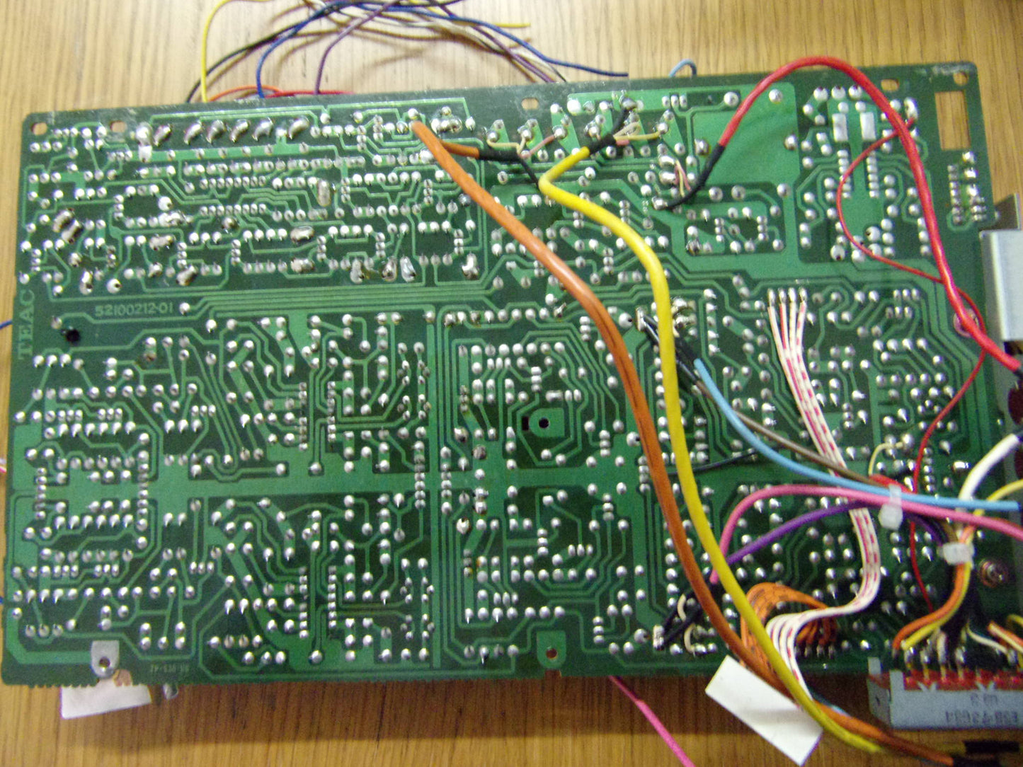 Tascam 122b rec play pcb-115 52100212-01