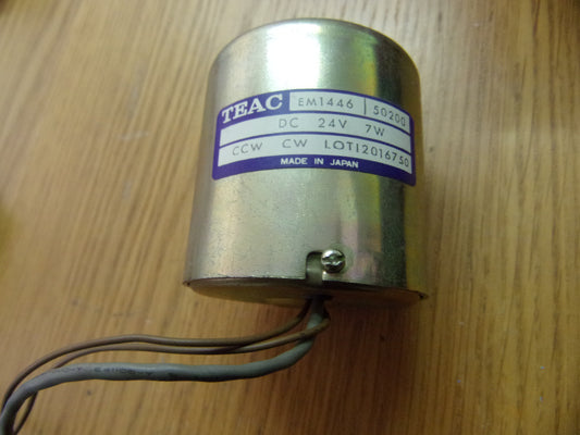 TASCAM TEAC EM1446 CAPSTAN MOTOR  reversing model CW CCW