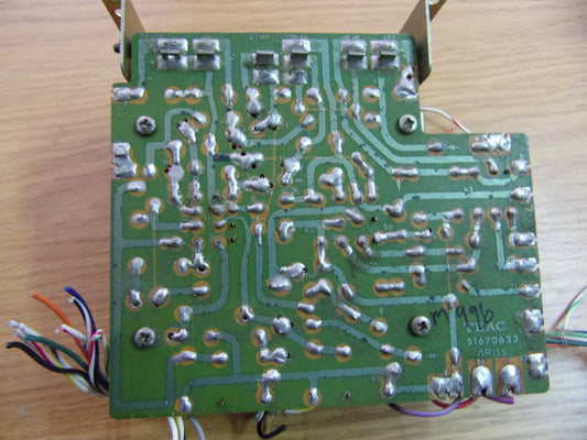 Teac A-2300SX relay pcb 51670623