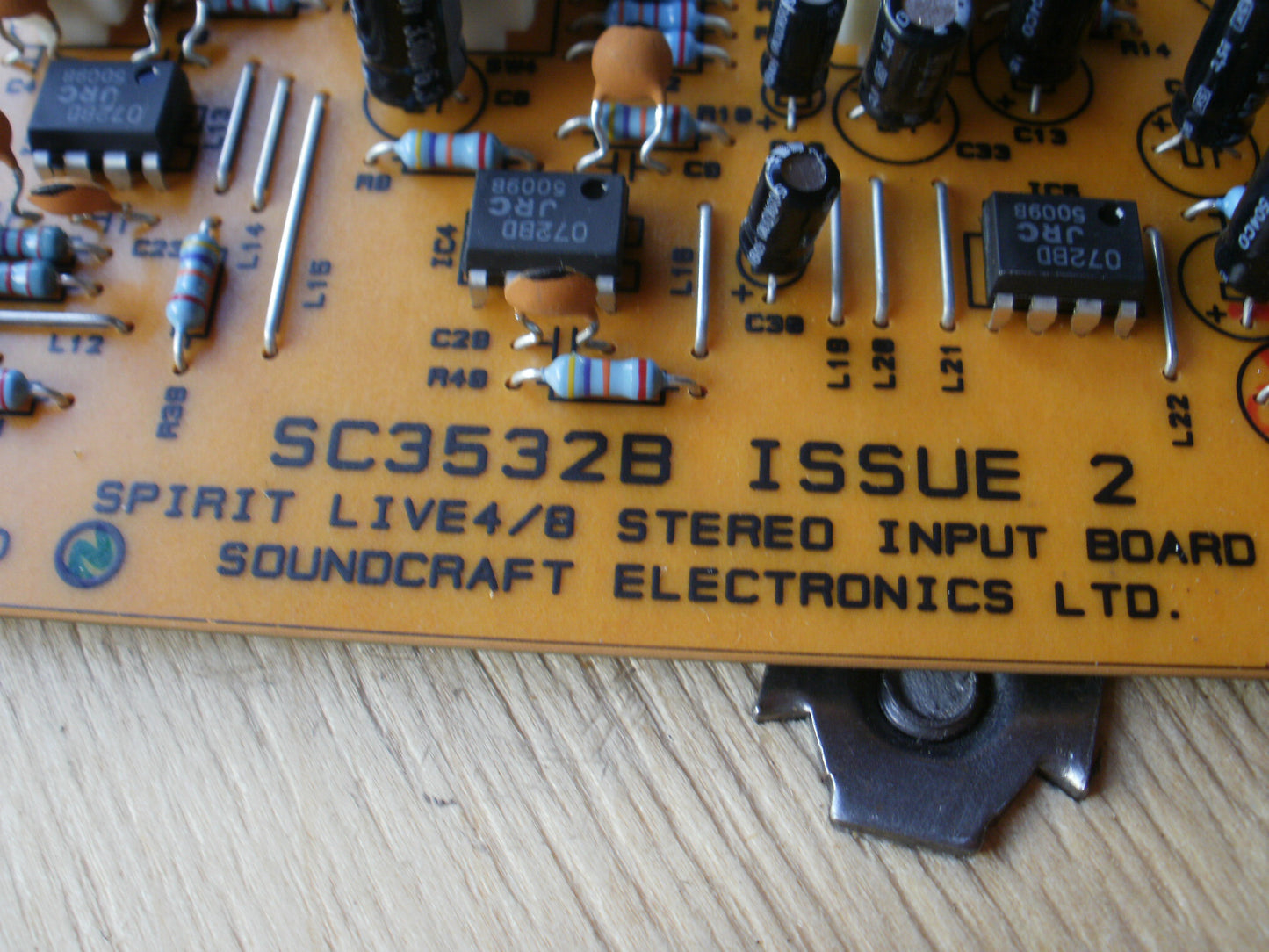 Soundcraft Spirit Live 4-8 Stereo Input Board SC3532B various