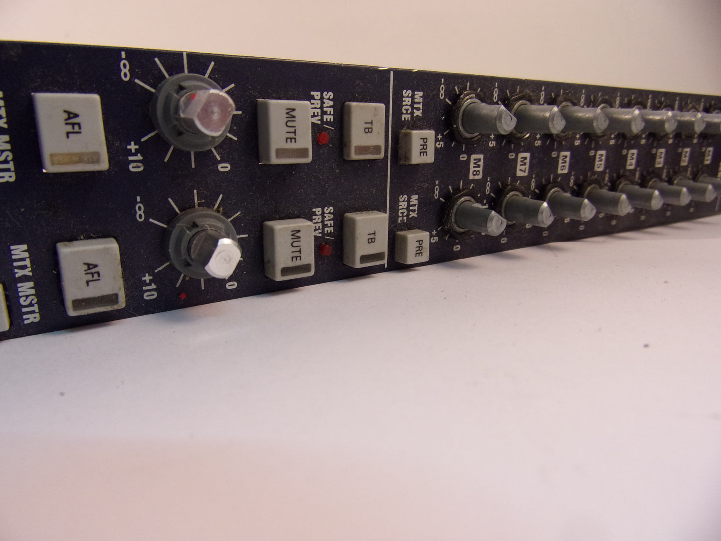 Soundcraft MH4 series 3 dual aux output SC4077X ISS 8 SC4077Y ISS 8